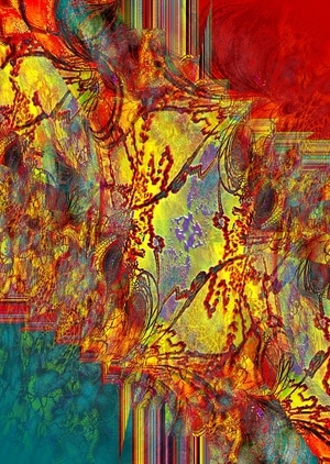 Digitale Kunst Künstlerin Ulrike Kröll: Augenschmaus